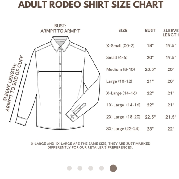 RANCH DRESSN Fallon Taylor Brown Buckaroo Performance Rodeo Cowgirl shirt sz XL - Picture 13 of 13